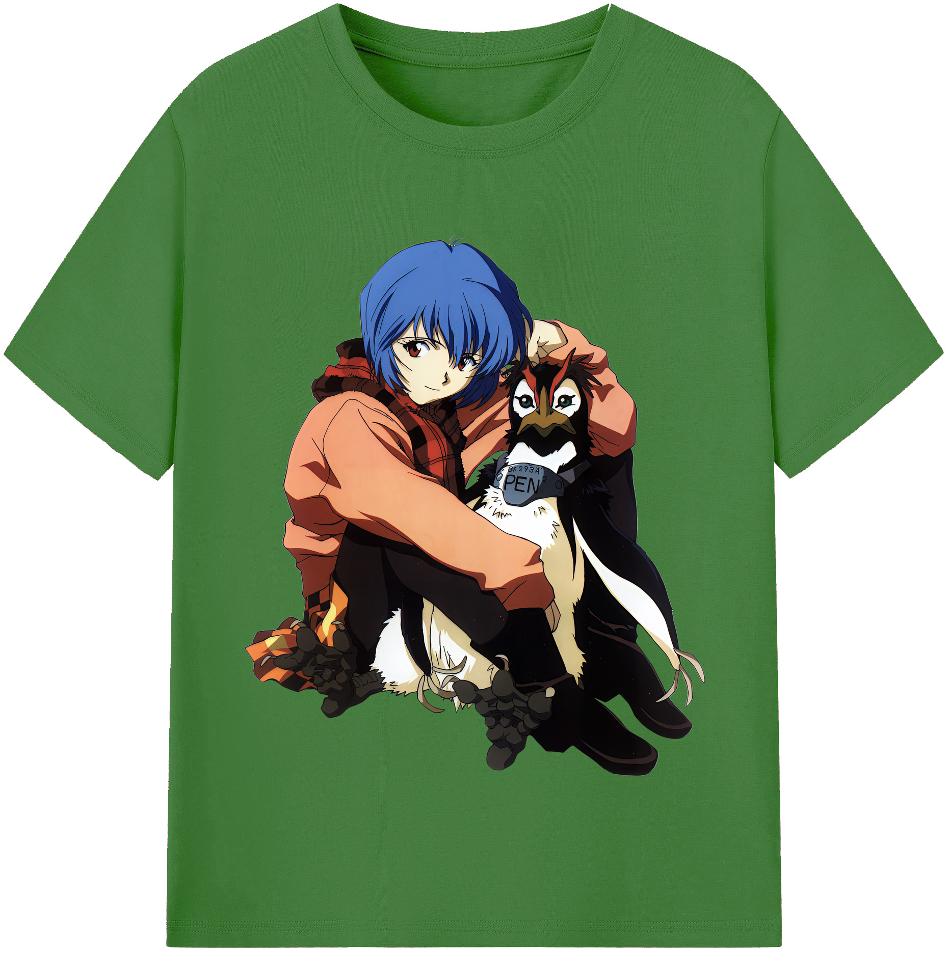 （画像用） EVA 新世紀エヴァンゲリオン レディースカジュアルプリントTシャツ（綿100％）